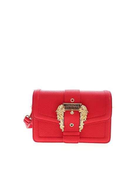 versace jeans tracolla rossa 10x16x26|versace jeans black.